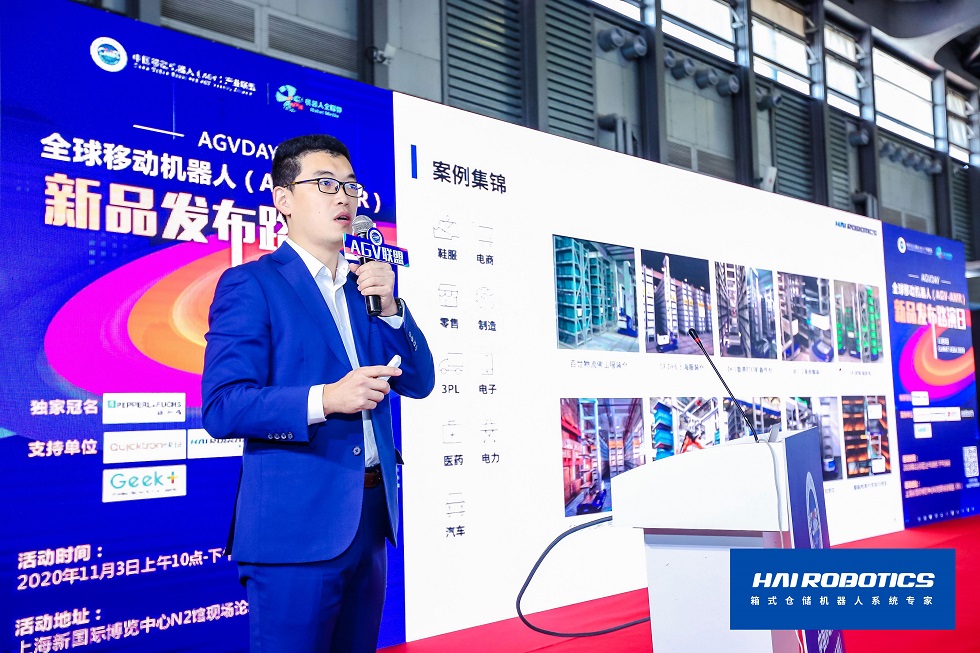 Richie Chen, CEO & Founder of HAI ROBOTICS at CeMAT ASIA Conference.jpg.jpg