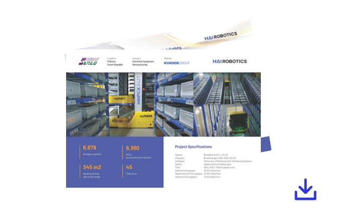 Case Study: SENCO Příbram Electronics Warehouse